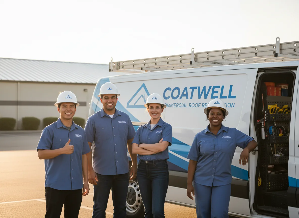 Commercial roof coating company in Lawton, ND